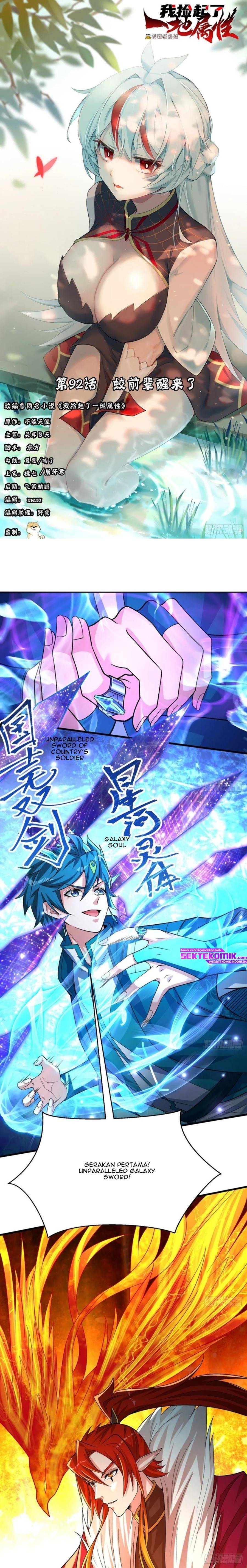 I Picked Up An Attributes Chapter 92 Bahasa Indonesia